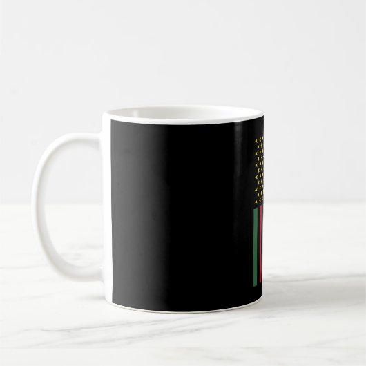 Mug Célébration de la liberté Juneteenth Drapeau améri (Gauche)