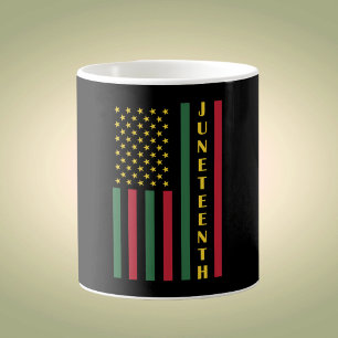 Mug Célébration de la liberté Juneteenth États-Unis Dr