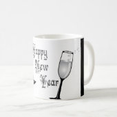 Mug célébration de la nouvelle année 2018 (Devant droit)