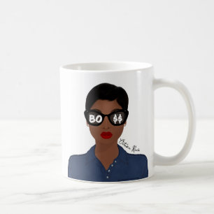 Mug Célébration de la patronne afro-américaine avec no