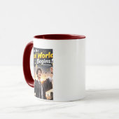 Mug Célébration de la remise des diplômes dorée 2026 (Devant gauche)