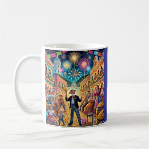 Mug Célébration de la Saint-Sylvestre El Año Viejo