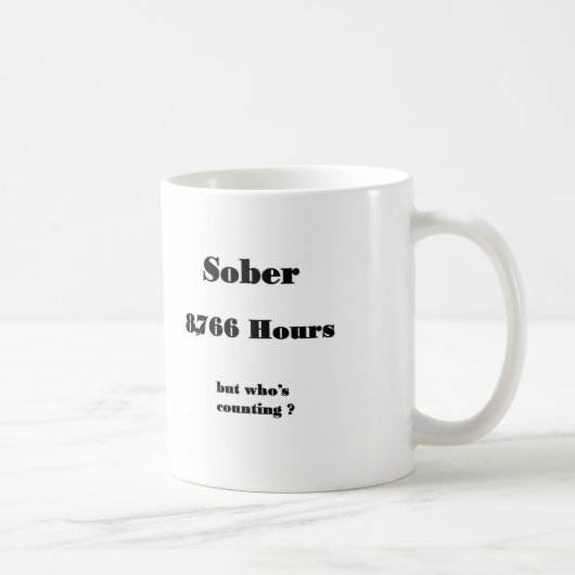 Mug célébration de la sobriété (Droite)
