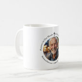 Mug Célébration de la vie 1 Photo spéciale (Devant gauche)