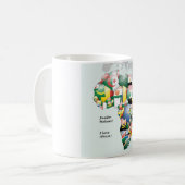 Mug Célébration de l'Afrique dans le design des drapea (Devant gauche)
