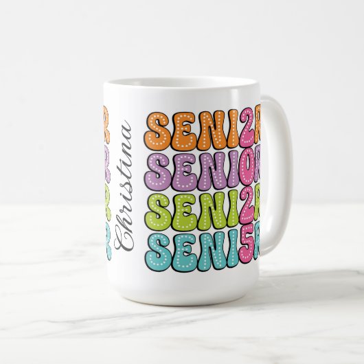 Mug Célébration de l'année principale (Devant droit)