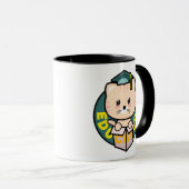 Mug Célébration de l'obtention du diplôme d'études sup (Devant droit)