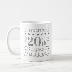 Mug Célébration de notre 20e anniversaire