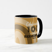 Mug Célébration des 100 ans du Mois de l'histoire des (Devant droit)