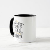 Mug Célébration des 100 jours d'enseignant scolaire (Devant gauche)