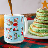 Mug Célébration des chiens de Noël