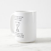 Mug Célébration des percées et de la croissance des él (Devant gauche)