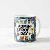 Mug Célébration des professionnels admin (Devant droit)