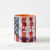 Mug Célébration du 250e anniversaire (Centre)