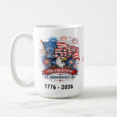 Mug Célébration du 250e anniversaire de l'indépendance (Gauche)