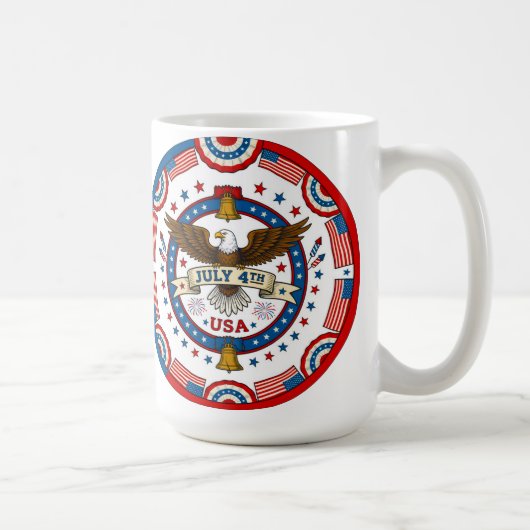 Mug Célébration du 4 juillet (Droite)