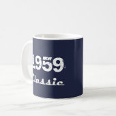 Mug Célébration du 60e anniversaire de 1959 (Devant gauche)