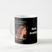Mug Célébration du Mois de l’histoire des femmes (Devant gauche)