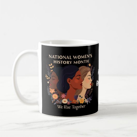 Mug Célébration du Mois de l’histoire des femmes (Gauche)