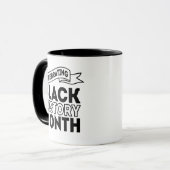 Mug Célébration du Mois de l'histoire des Noirs (Devant gauche)