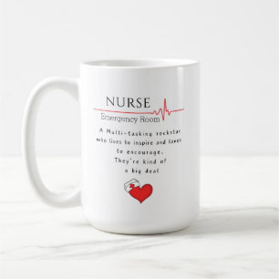 Mug Célébration du nouveau poste d'infirmière
