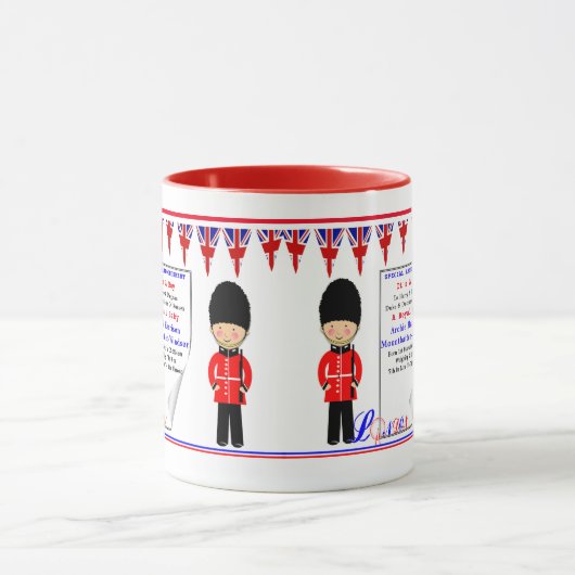 Mug Célébration D'Un Bébé Royal (Centre)