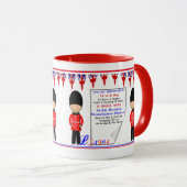 Mug Célébration D'Un Bébé Royal (Devant droit)