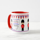 Mug Célébration D'Un Bébé Royal (Devant gauche)