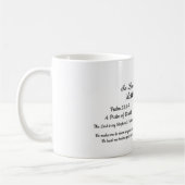 Mug Celebration Of Life Bible Verse Funeral Keepsake (Gauche)
