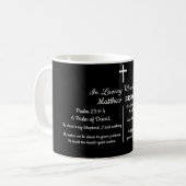 Mug Celebration Of Life Bible Verse Funeral Keepsake (Devant gauche)