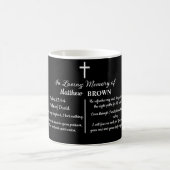 Mug Celebration Of Life Bible Verse Funeral Keepsake (Centre)