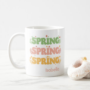 Mug Célébration personnalisée du Printemps de Pâques