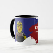 Mug Célèbre RB Gins-Bird - Cour Suprême Canard en Caou (Devant gauche)
