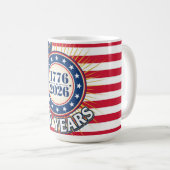 Mug Célébrer 250 Ans (Devant droit)
