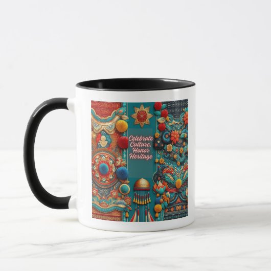 Mug Célébrer la culture, honorer le patrimoine (Gauche)