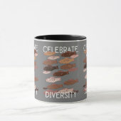 Mug Célébrer la diversité Protestation antiraciste de  (Centre)
