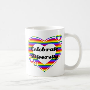Mug Célébrer la diversité Texte foncé