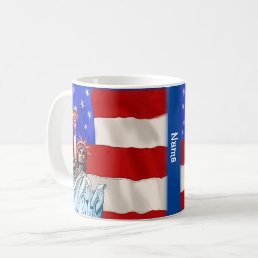 Mug Célébrer la liberté (Devant gauche)
