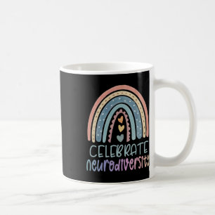 Mug Célébrer la Neurodiversité Santé Mentale Autisme S