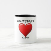 Mug Célébrer la vie (Centre)