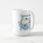 Mug Célébrer le Citrouille de la diversité (Devant droit)