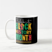 Mug Célébrer Le Mois De L'Histoire Des Noirs Pour Homm (Gauche)