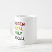 Mug CÉLÉBRER LE MOIS DE L'HISTOIRE NOIRE Bible chrétie (Devant gauche)