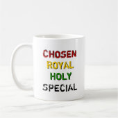 Mug CÉLÉBRER LE MOIS DE L'HISTOIRE NOIRE Bible chrétie (Gauche)