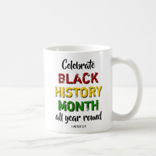 Mug CÉLÉBRER LE MOIS DE L'HISTOIRE NOIRE Bible chrétie