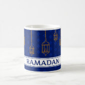 Mug Célébrer le Ramadan Kareem bleu blanc (Centre)