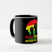 Mug Célébrer l'histoire des Noirs (Devant gauche)