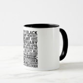 Mug Célébrer l'histoire des Noirs (Devant droit)