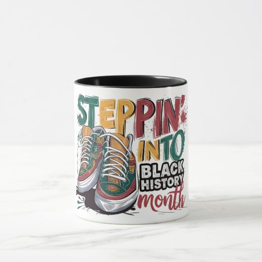 Mug Célébrer l'histoire des Noirs (Centre)