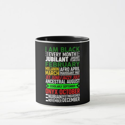 Mug Célébrer l'histoire des Noirs (Centre)